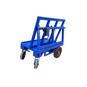 전동식 4륜 접이식 핸드카트 계단 오르기 가능 스테인리스 스틸 트롤리 500kg 적재 용량 OEM - Product Image 1