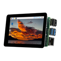 Pantalla táctil de 4 "Raspberry PI IPS Pantalla capacitiva DSI Comunicación 480 multiplicar por 800 píxeles totalmente equipada