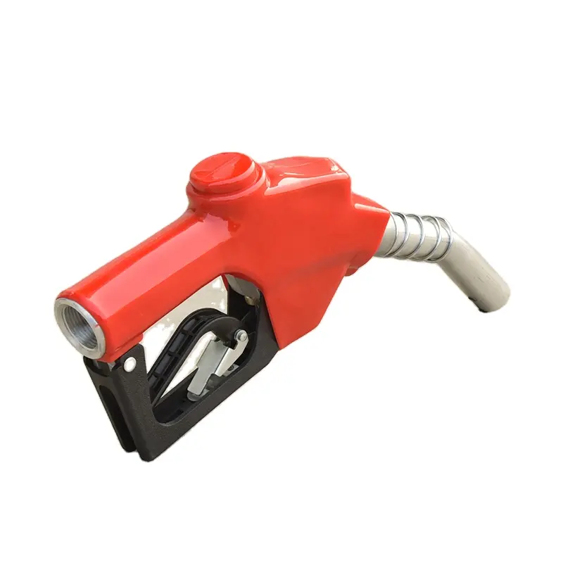 Automatic double lever oil gun aluminium fuel gasoline diesel petrol nozzle gun