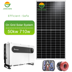 Sistema de Paneles Solares Comerciales JINGSUN, Completo, de 3-50 kw, Conectado a la Red, Sistema de Energía Solar Industrial - Product Image 2