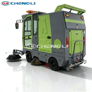 Máquina barredora de calles Clw de 5 cepillos, barredora de carreteras eléctrica, vehículo pequeño - Product Image 6