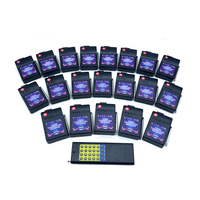 Système de tir de feux d'artifice GLITTERFIRE T20-B avec télécommande et 20 récepteurs pour mariages, Nouvel An, fêtes de Noël