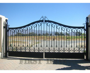 <strong>Latest</strong> Iron House <strong>Gate</strong> <strong>Grill</strong> <strong>Designs</strong> Deer Wrought Iron <strong>Gate</strong> - Product Image 2