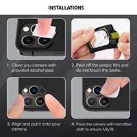 LFD897 pour iphone 11 et 12 pro protecteur d'objectif d'appareil photo iPhone 12 13 14 samsung protecteur d'objectif d'appareil photo