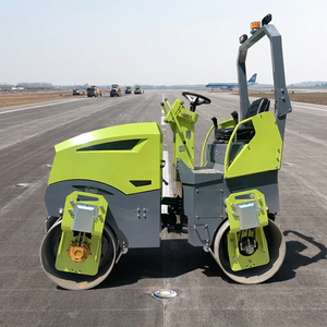Maquinaria de Construcción, Rodillo Compactador de Asfalto y Tierra de 1, 2, 3, 4 y 5 Toneladas con Motor Diésel de Doble Tambor - Product Image 1