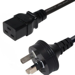 Adaptador de <span class=keywords><strong>Cable</strong></span> de alimentación de 3 pines, 10A, 15A, 250V, 1,2 M, 1,5 M, 1,8 M, enchufe australiano, cargador para Monitor y ordenador, etc. - Product Image 5