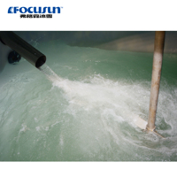 Machine à glace liquide automatique en acier inoxydable 5 tonnes/jour pour la conservation des produits de la mer et le refroidissement de la saumure d'eau de mer