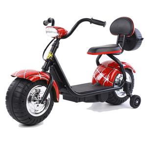 มอเตอร์ไซค์ไฟฟ้าเด็ก <span class=keywords><strong>3</strong></span> ล้อ รุ่นใหม่ สำหรับเด็กอายุ <span class=keywords><strong>3</strong></span>-6 ปี ขับขี่ได้ พร้อมเบาะหนังและฟังก์ชั่น MP3 ของเล่นมอเตอร์ไซค์พลาสติก - Product Image 1