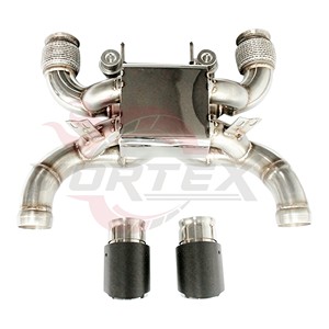 ท่อไอเสีย Vortex Stainless Steel Valvetronic สำหรับ McLaren 720S Coupe Catback Performance Muffler ปลายคาร์บอน - Product Image 2