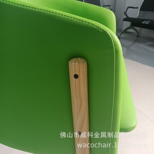 Silla de Negociación de Tela Verde, Silla Individual para Sala de Espera de Oficina - Product Image 4