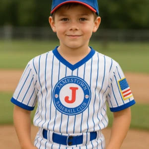 Conjunto de Uniforme de Béisbol Sublimado Personalizado - Jersey con Cuello en V y Pantalones Cortos de Alta Calidad - Fabricante Profesional de Ropa Deportiva para Equipos - Product Image 1