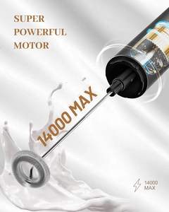 Batidor de Espuma de Leche y Café Portátil, Ecológico, Automático, con Batería, para Cocina, con Logotipo Personalizado al por Mayor - Product Image 2