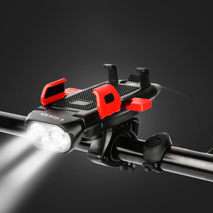 Nouveau arrivage phares de <span class=keywords><strong>vélo</strong></span> étanches rechargeables USB 4 en 1, <span class=keywords><strong>klaxon</strong></span> de <span class=keywords><strong>vélo</strong></span> avec support de téléphone - Product Image 2