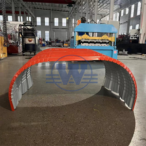 Big Span Roof Making Machine Span Selflock Panel Standing Seam Roofing <b>Sheets</b> Forming Machine - Product Image 6