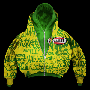 Sudadera con Capucha Personalizada Unisex OEM ODM con Estampado Gráfico, Diseño de Doble Capa con Bloques de Color, Estilo Y2K <span class=keywords><strong>Grunge</strong></span>, 100% Algodón, Invierno, con Cuentas - Product Image 4