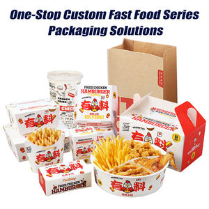 Empilhável Papel Kraft Bento Box <span class=keywords><strong>2</strong></span> Compartimento Recipiente De Alimento <span class=keywords><strong>para</strong></span> Entrega De Almoço Caixa De Frango Frito - Product Image 5