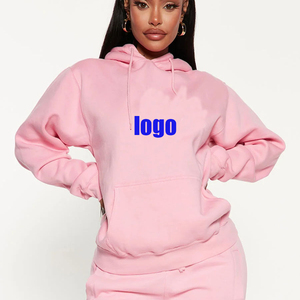 Fabricant de vêtements personnalisé Streetwear sweats à capuche brodés personnalisé unisexe hommes tenues sweatshirt et joggers ensemble de survêtement - Product Image 1