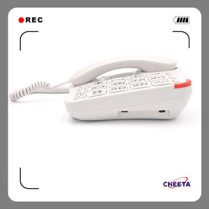 Teléfono de botón grande personalizable para ancianos, teléfono de tecla grande para personas mayores, teléfono de botón grande con Fuente Grande - Product Image 4