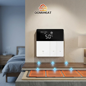 <b>Smart</b> <b>WiFi</b> Thermostat with Touchscreen OLED Display Slider Design App & Voice Control for Home & Universal Use - Product Image 5