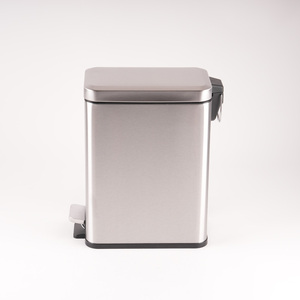 Chất Lượng Cao Hộ Gia Đình Văn Phòng Khách Sạn 5L 12L <span class=keywords><strong>Rose</strong></span> Gold Đồng Thép Không Gỉ Chất Thải Bin Nhà Phòng Tắm Thùng Rác Có Thể - Product Image 3