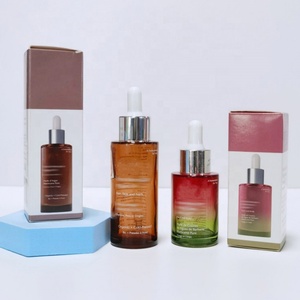 บรรจุภัณฑ์เครื่องสำอางแบบกำหนดเองขนาด 1 ออนซ์ ขวดเซรั่มทรงกระบอกขนาด 30 มล. ขวดหยดแบบไหล่เรียบสำหรับน้ำมันหอมระเหย - Product Image 6