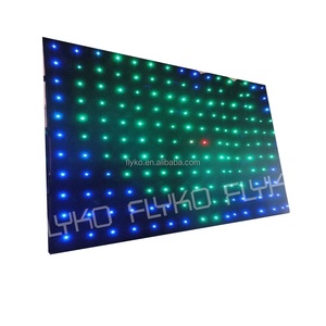 Linh hoạt sân khấu khá <span class=keywords><strong>LED</strong></span> Backdrop vải <span class=keywords><strong>LED</strong></span> Video Sao tường Rèm cho sân khấu Đảng trang trí hiệu ứng <span class=keywords><strong>LED</strong></span> ánh sáng - Product Image 5
