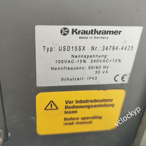 1 Pieza Usada Krautkramer Branson USD 15 Envío por DHL o Fedex - Product Image 3