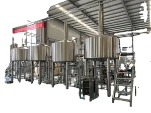 6000L Large Brewing Equipment Beer Manufacturing Plant Beer Production Line