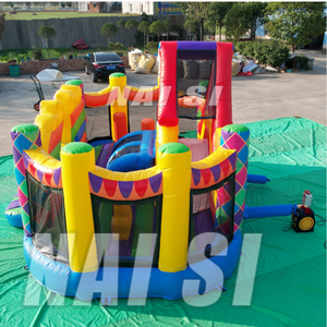 Parc de jeux gonflables de <span class=keywords><strong>cirque</strong></span>, château gonflable combiné, parcs d'attractions gonflables Funlands, structures gonflables pour fêtes d'enfants - Product Image 3