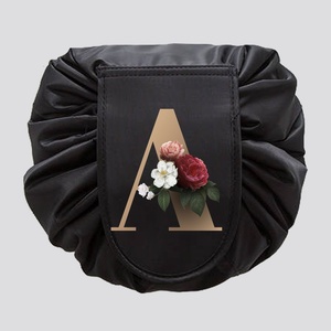 Borsa Cosmetica Impermeabile in Nylon con Cordoncino per Donne, Organizer da Viaggio, Borsa a Tracolla, Astuccio per Trucchi di Grande Capacità - Product Image 2