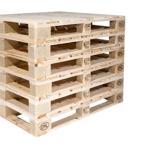 พาเลทไม้มาตรฐาน EPA พาเลทยูโร 1200 x 800 ลังไม้สนสำหรับขนส่งอุตสาหกรรม - Product Image 1