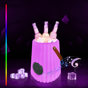 Atacado Design Moderno Recarregável Ativo LED RGB Variável Line Array Speakers 16 Cores Mudando Móveis Plásticos Duráveis - Product Image 3