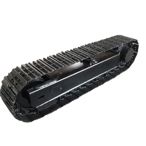 Best Price Steel <strong>Track</strong> Undercarriage <strong>System</strong> Repair Spare Parts Rubber Chassis for Mini Excavators Digger Earth <strong>Moving</strong> Machine - Product Image 1