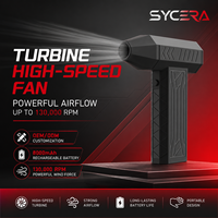 Ventilateur turbo portable haute vitesse, souffleur de poussière pour voiture, allume-feu extérieur, mini souffleur d'air puissant, personnalisable OEM/ODM