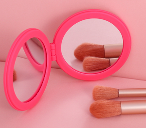 Offre Spéciale Miroir Compact Mini Miroir Pliant Portable Miroir Rond - Product Image 3