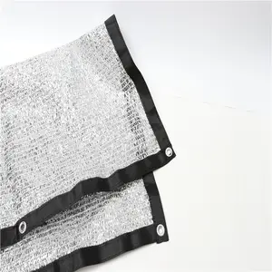 Perfect quality HDPE aluminet/aluminum shade net/ anti sun shade netting