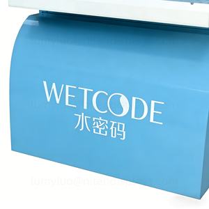 Support d'affichage en métal avec panneau perforé et étagères, présentoir au sol pour les soins de la peau et les cosmétiques, équipement de vente au détail polyvalent pour les comptoirs de supermarchés et les comptoirs de beauté - Product Image 6