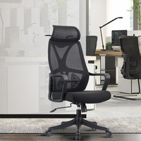 Appuie-têtes en maille modernes à prix abordable, design durable, hauteur réglable, pour chaises de bureau à domicile et de bureau.