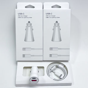 Cargador de Coche USB C con Cable 20W PD 2 en 1, Cargador de Coche PD y Cable PD, Juego de Cargador de Coche con Cable - Product Image 1