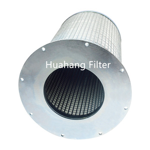 Huahang Factory Supply Good Quality stainless steel mesh gas coalescence <b>filter</b> <b>cartridge</b> PCHG-24 - Product Image 4