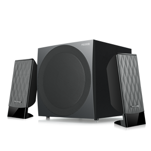 <span class=keywords><strong>Microlab</strong></span> <span class=keywords><strong>2.1</strong></span> ลําโพงมัลติมีเดีย M300BT พร้อมฟันสีฟ้า - Product Image 1