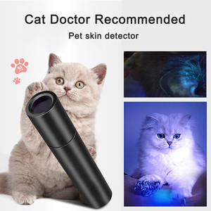 Mini lampe de poche UV de poche lentille de filtre noir 365nm torche UV lumière Ultra violette pour détecteur d'argent d'urine d'animal familier - Product Image 6