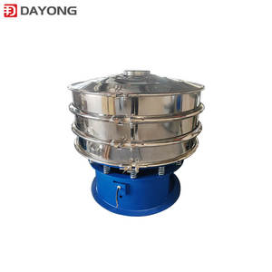 เครื่องกรองแบบสั่นสะเทือนความแม่นยำสูง 2 ชั้น สำหรับการคัดแยกเม็ดมะพร้าวและขนมปังป่น เกรดอาหาร - Product Image 2