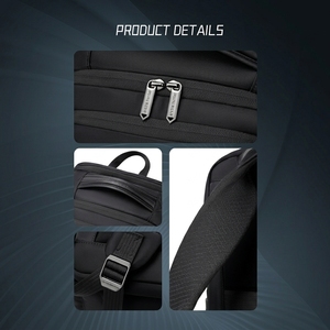 Mochila Arctic Hunter para Portátil de 15.6 Pulgadas, Nailon Impermeable, Gran Capacidad, Viaje Ligero, Multifuncional, Hombre - Product Image 6