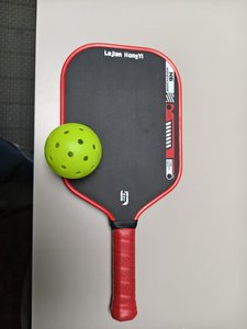 <span class=keywords><strong>Raquette</strong></span> de pickleball en fibre de carbone conforme aux normes USAPA - Noyau en nid d'abeille hautement élastique, pagaie professionnelle - Product Image 2