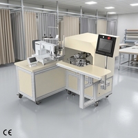 Machine automatique de plissage de rideaux pour ligne de production de rideaux, processus efficace par Curt