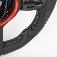 Volant en cuir de haute qualité pour BMW Série 1-7 F10 F30 F20 F90 F01 F12 F87 F80 F82 F83 F34 M3 M5, vente chaude