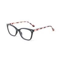 Gafas Unisex de Acetato de Color Sólido, Montura de Ojo de Gato, Estilo Retro, Duraderas, Ópticas, Vintage, Transparentes, con Prescripción