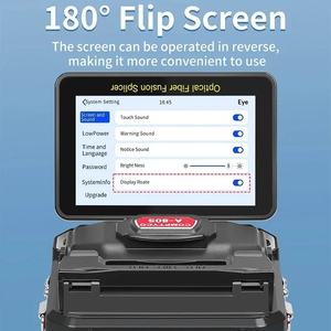 Giuntatrice a Fusione per Fibra <span class=keywords><strong>Ottica</strong></span> COMPTYCO A-80S <span class=keywords><strong>SM</strong></span> MM con Schermo Touch Multilingue, Macchina per Saldatura del Nucleo con OPM e VFL Integrati - Product Image 4