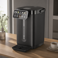 Distributeur d'eau électrique 5L en acier inoxydable SUS304, 1600W, à ébullition rapide, avec contrôle 6 niveaux, pour usage domestique quotidien - Fourniture en gros OEM